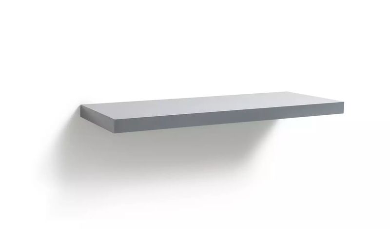 Ceo Floating Shelf Grey - 80 x 23Cm