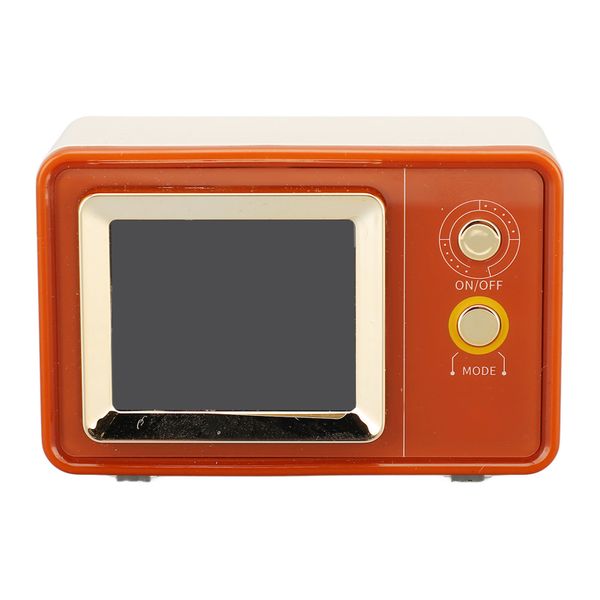 Retro TV Speaker, Multifunctional, Brown