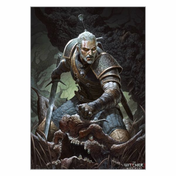 The Witcher 3 Wild Hunt Poster - A1