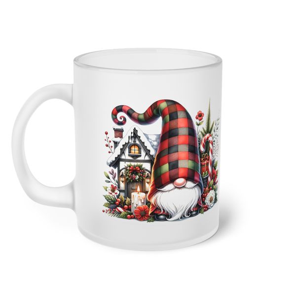 Christmas Gnome Frosted Mug Design 8
