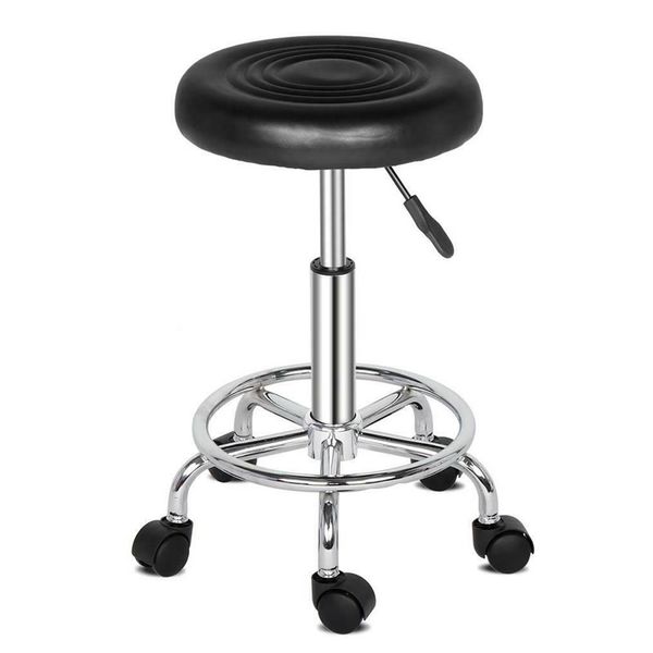 Modern and Adjustable Mini Bar Stool with Wheels -705