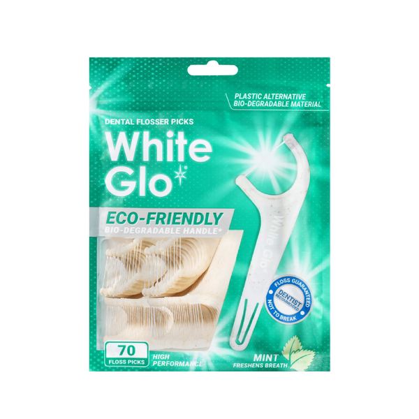 White Glo Toothpicks Eco Friendly 70 Pieces