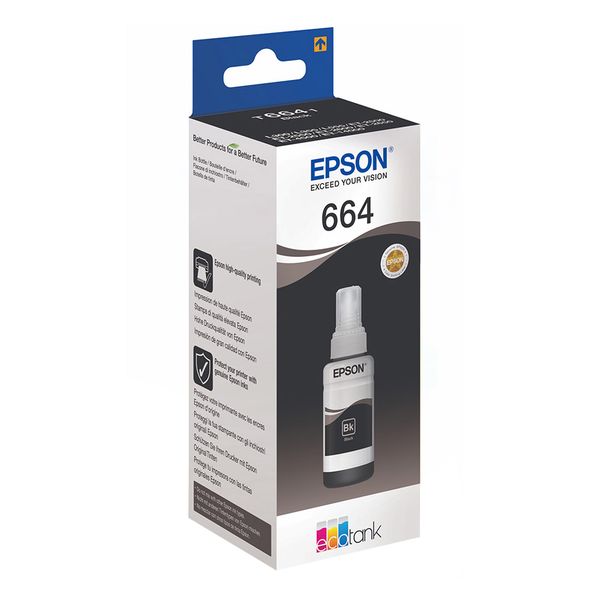 Epson ink bottle T6641 BLK