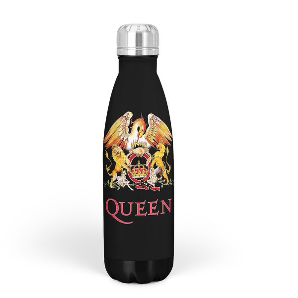 Queen Classic Crest (Metal Drink Bottle) (Parallel Import)