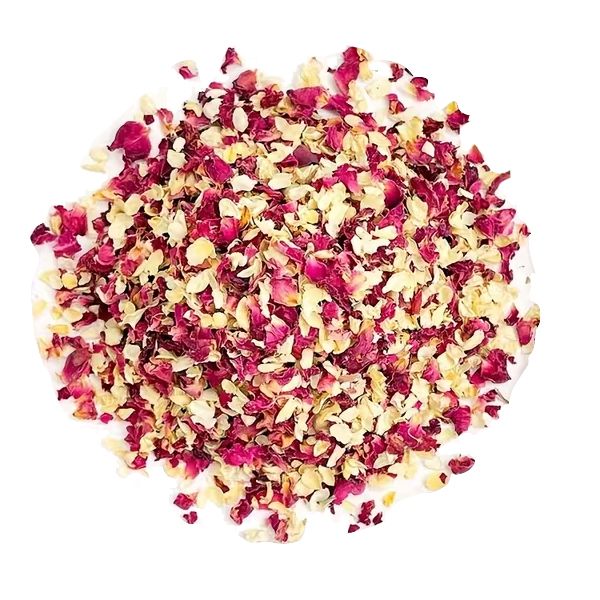 100g Rose and Jasmine Blend Natural Flower Petal Confetti
