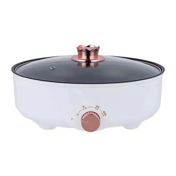 30cm Non Stick 220V Coating Portable Electric Frying Pan -F51-8-1455