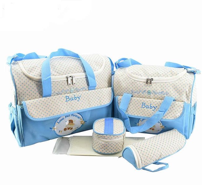 5-Piece Multifunctional Mommy And Baby Bag