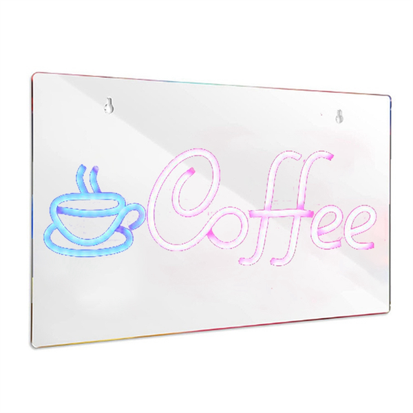 Coffee Neon Sign USB Powered Coffee Sign LED Camping Light-02