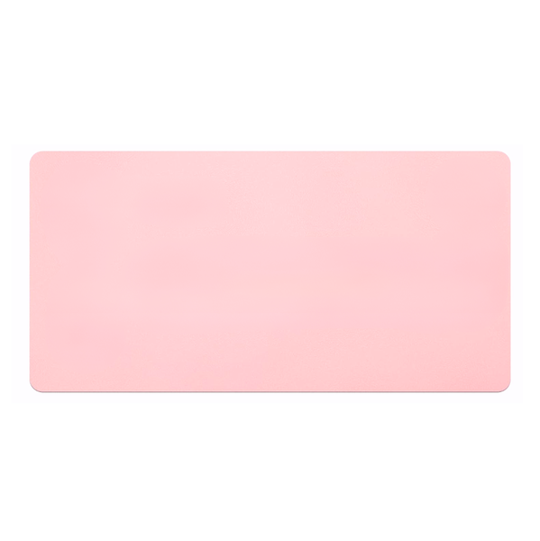 Large Pu Leather Mouse Pad Desktop Anti-Slip Mouse Pad - Blue