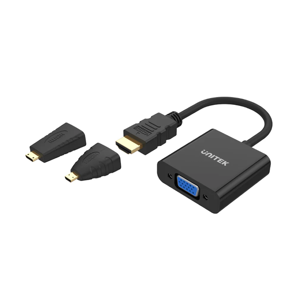 Unitek 3-in-1 HDMI To VGA With Audio Converter (Y-6355)