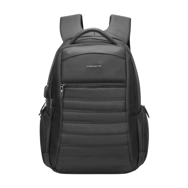 Volkano Boston Series 15.6" Smart Laptop Backpack - Black