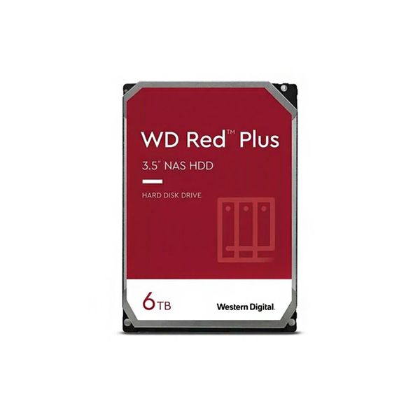 WD Red Plus 3.5-inch 6TB Serial ATA Internal NAS HDD