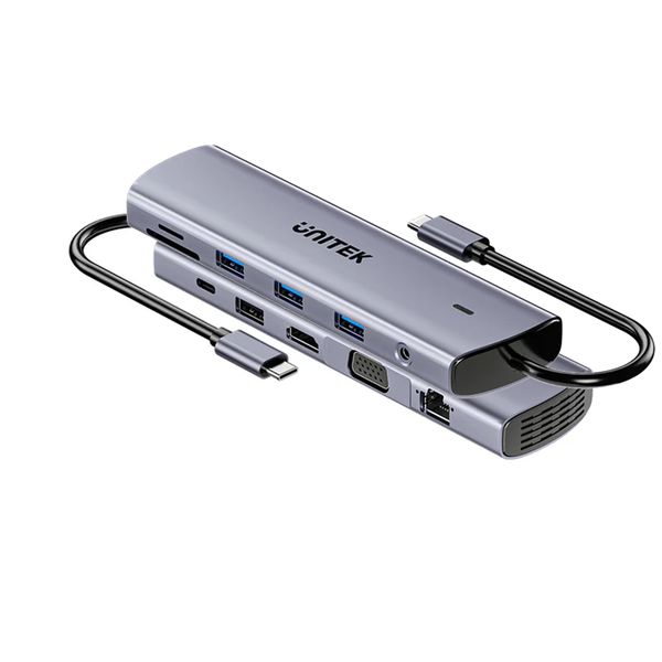 Unitek uHUB U11+ 11-in-1 USB-C Hub with Dual Display