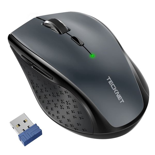 Wireless Mouse - 2.4G, 4800 DPI - 6 Levels - Nano USB wireless receiver