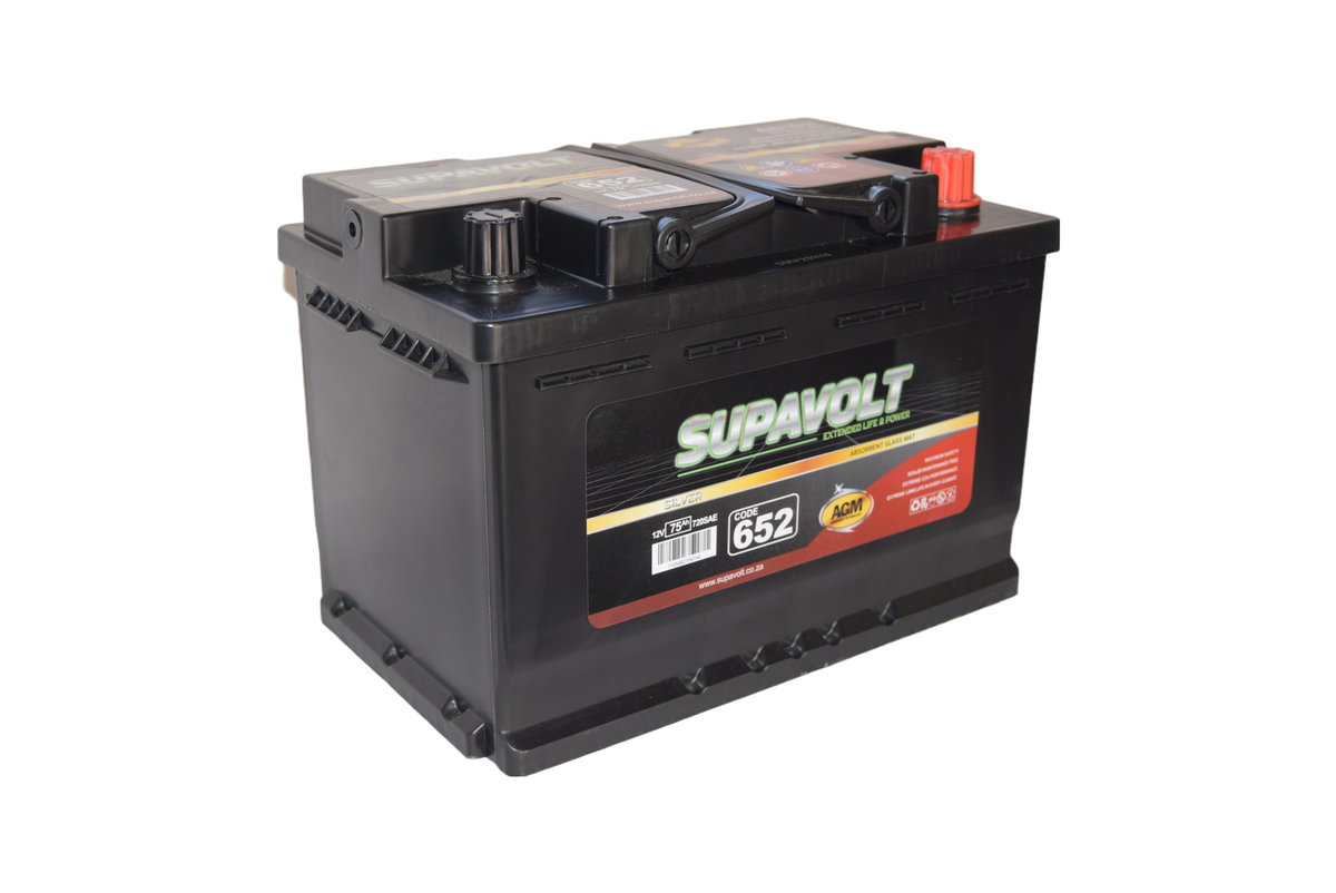 Supavolt 652 AGM - Car Battery | Buy Online in South Africa | takealot.com