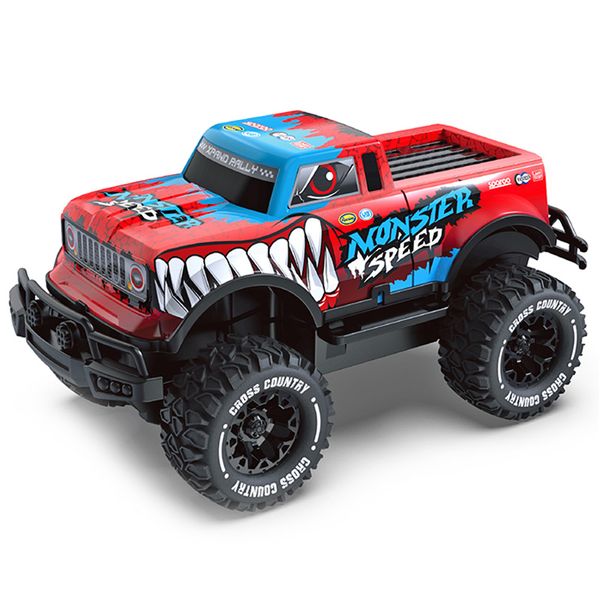 Vibrant Lights Monster Truck Remote Control Car Offroad RC Cars Kids Toy
