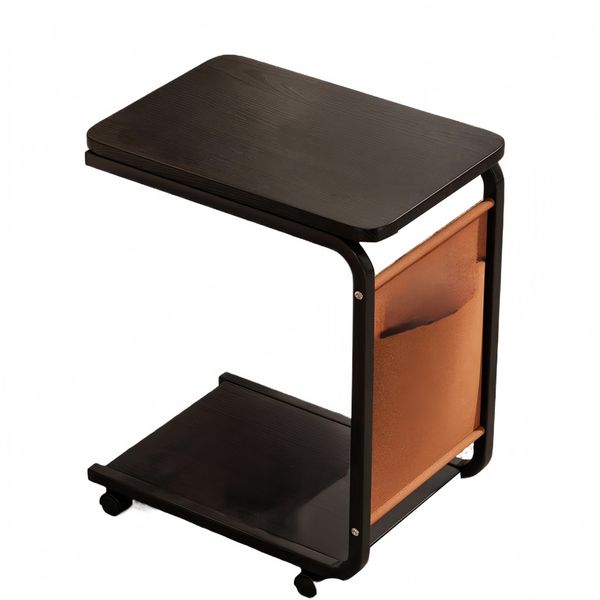 Mesa Auxiliar en Forma de C Sofa Side Table for Living Rooms And Bedrooms