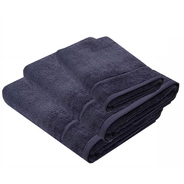 700gsm 100% Cotton Towel Set - 1 Hand Towel - 1 Bath Towel - 1 Bath Sheet