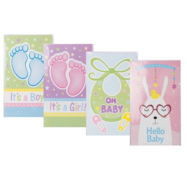 Bulk Pack x 4 Card &amp; Envelope Moment Baby
