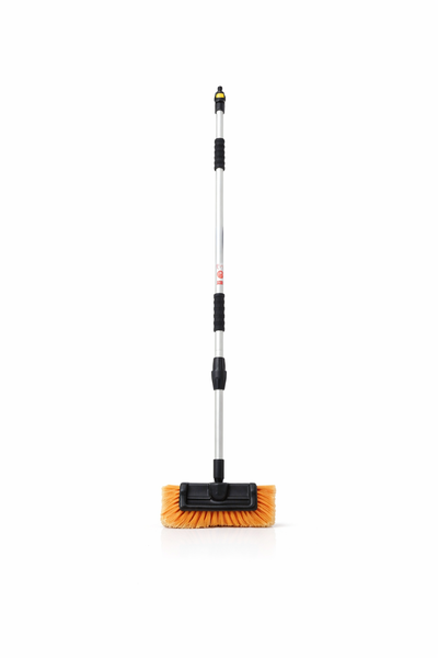 Multipurpose Telescopic Cleaning Brush with Hosepipe Attachment