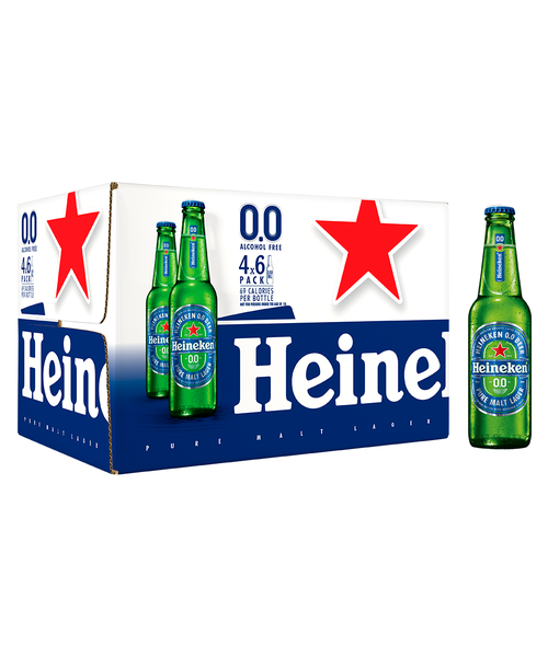 Heineken 0.0 24 x 330ml NRB Beer