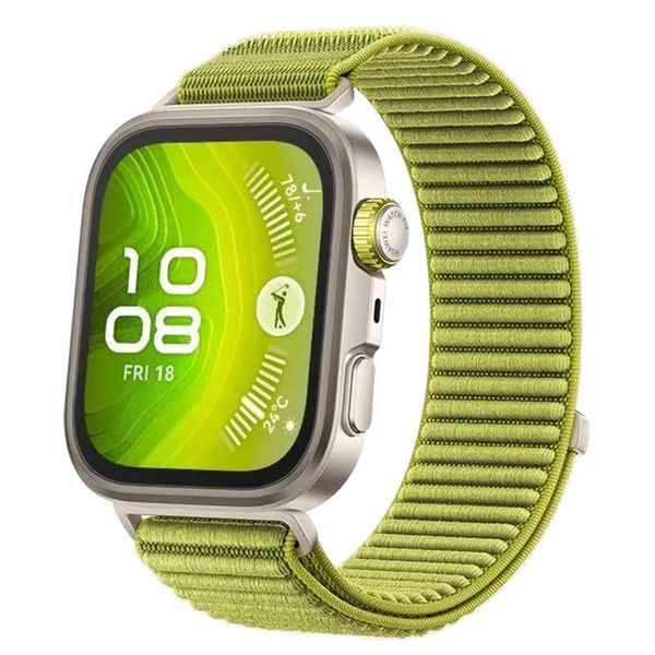 Nylon Woven Strap Compatible with Huawei Watch Fit 3/4/4pro Bands