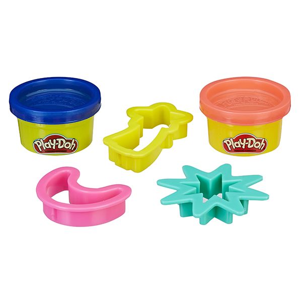 Play Doh-2Pack (2Oz) with Sweet Shapes