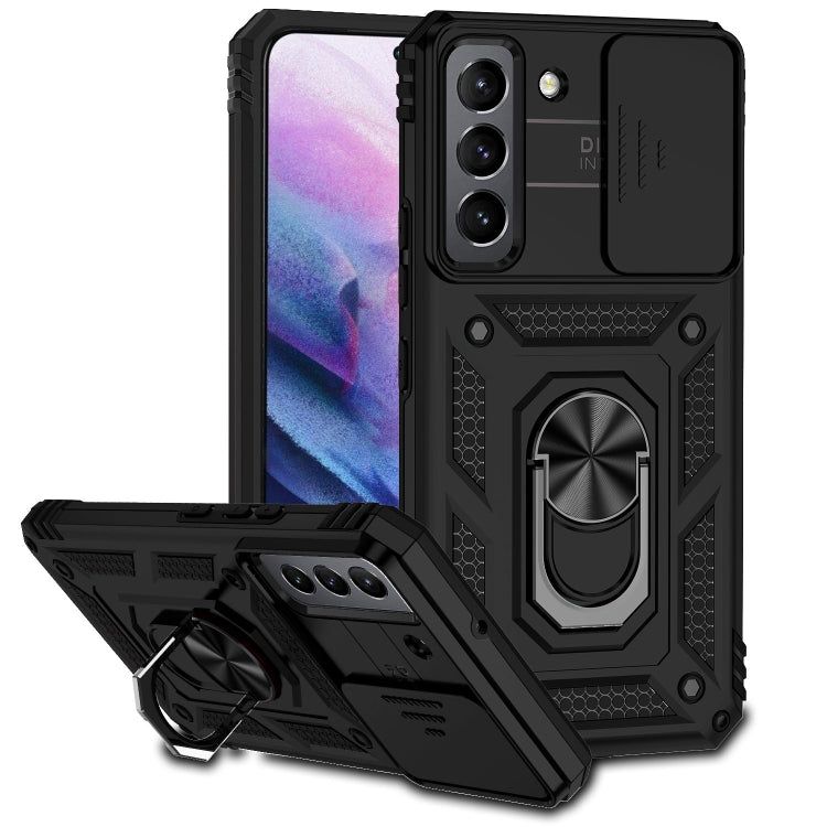 Gadget Mafia Armor Slider Kickstand Cover For Samsung S22+   S22 Plus 