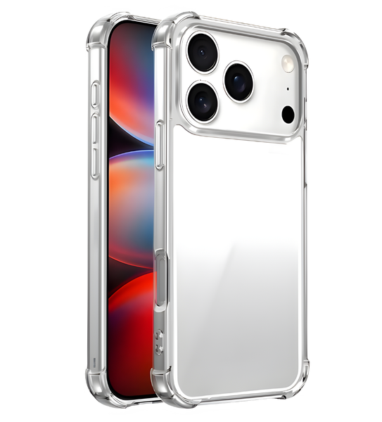 TPU Shockproof Gel Case Clear Pouch compatible with iPhone 17 PRO/ PRO MAX