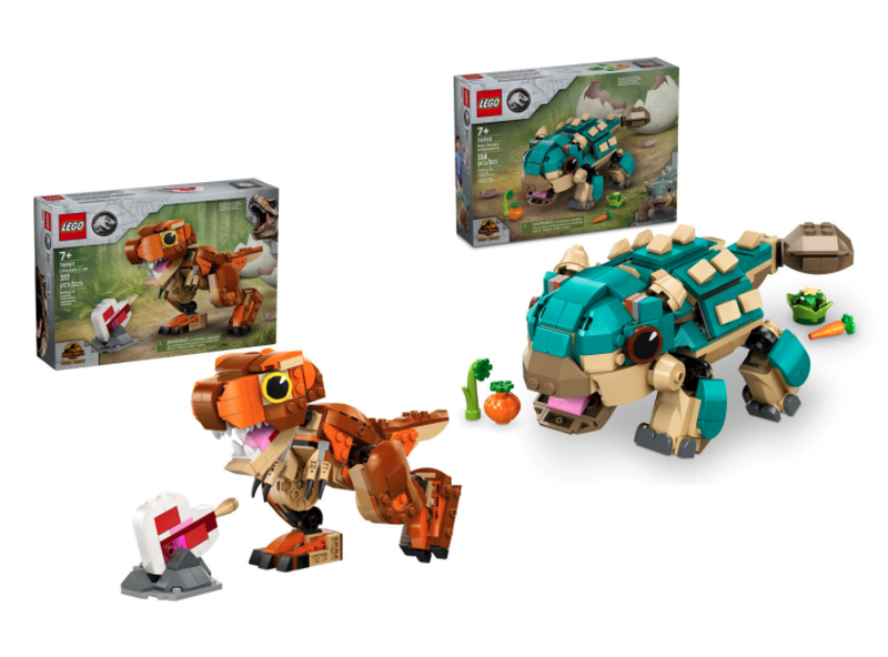 LEGO Jurassic World: Baby Dinosaur Duo - LEGO 76962 and LEGO 76967