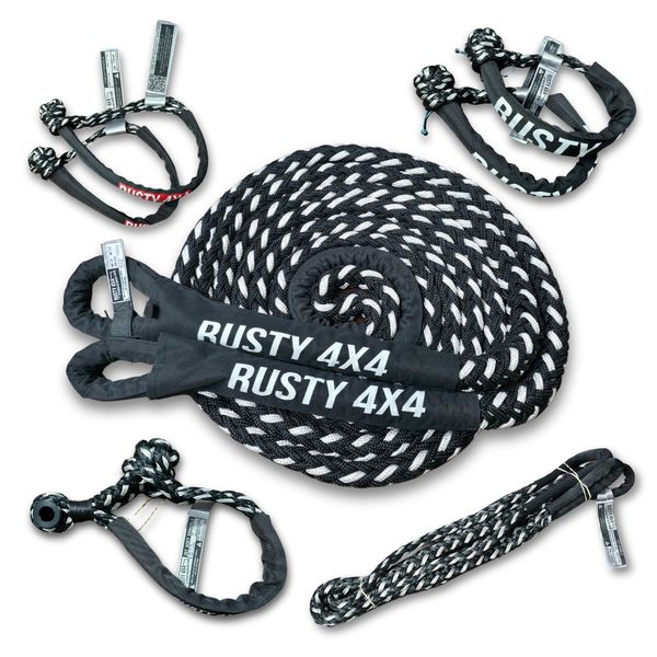 Rusty 4x4 Large Kinetic Recovery Kit