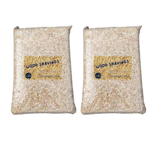 Wood shavings Bedding Double Pack Compressed Block