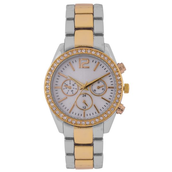 Digitime Flaunt Watch [TT Silver with Gold]