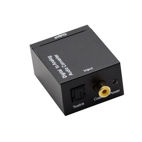 Digital To Analog Audio Converter Toslink Coaxial In Rca Out Buy Online In South Africa Takealot Com