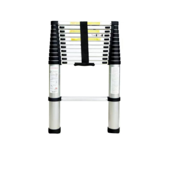 4.1M Aluminum Telescopic Ladder Folding Step Inward Sliding