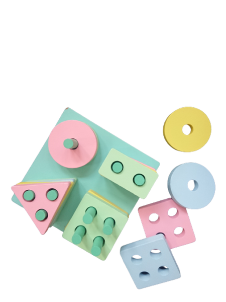 Wooden Stacking Educational Toy