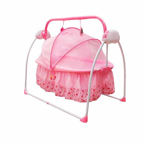 Cribs electric shaker multifunction cradle baby with mosquito nets