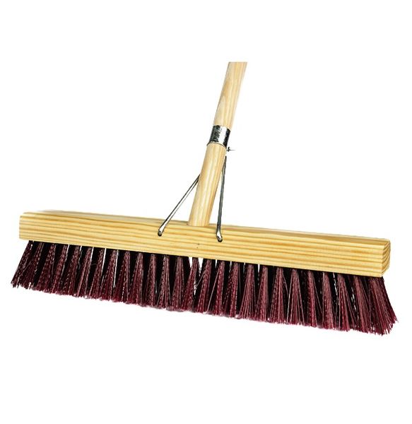 Broom Platform Bristle Hard Hd 12In 305Mm