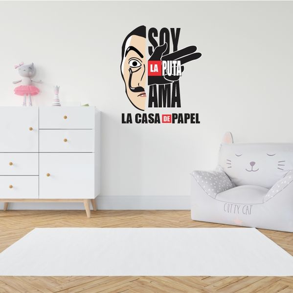 Money Heist Wall Decal