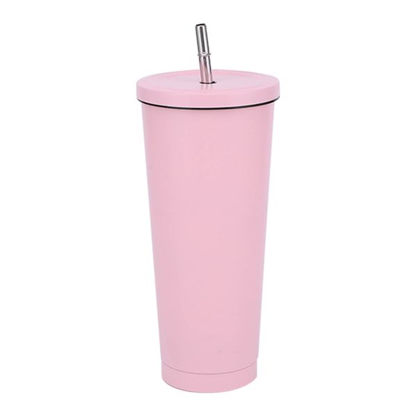 750ml Insulated Travel Coffee Mug Pink