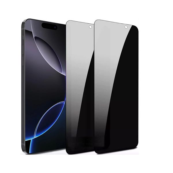 Anti Spy Privacy Screen Protector Compatible with iPhone 17 Pro Pack - 2