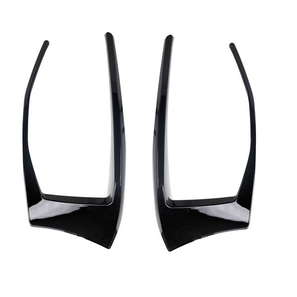 Gloss Black Rear Bumper Canard Compatible with VW Golf 7 Gti