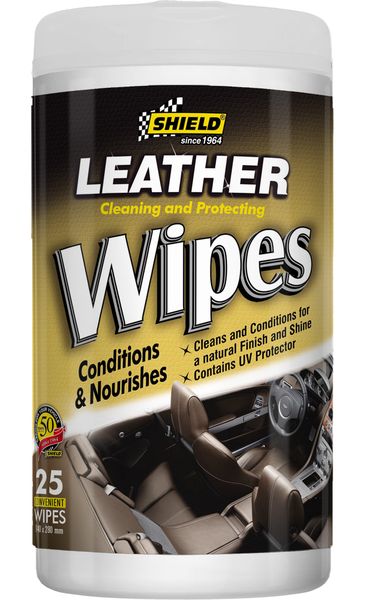 Shield Leather Care Wipes