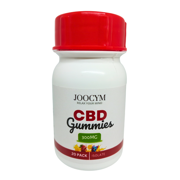 JOOCYM 300mg CBD Gummies - 20 Pack - No THC