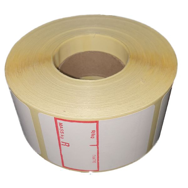 NTS butcher scale 40x62mm label 10 per box