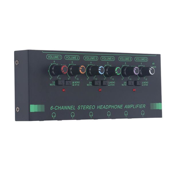 6-Channel Headphone Amplifier