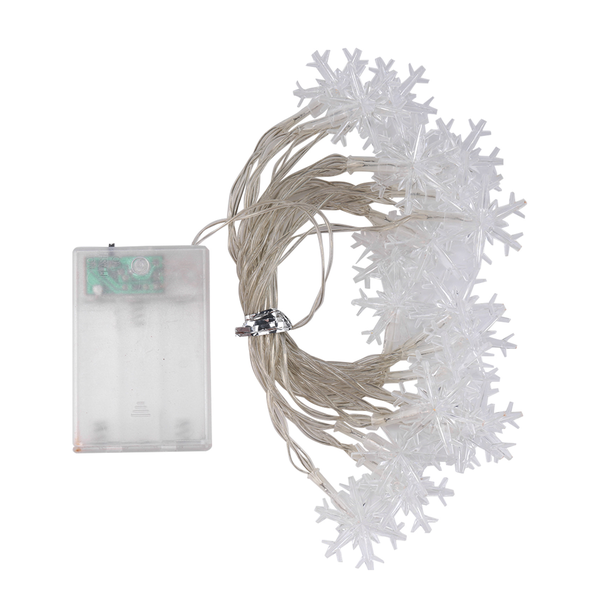 20LED Snowflake String Light Christmas Garland Fairy LED Ball Light Lantern