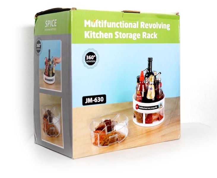 Multifunctional Revolving Storage Rack