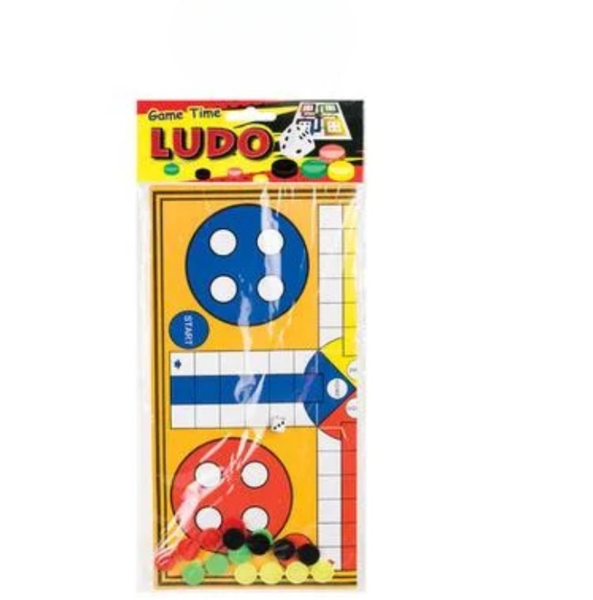 Family Ludo 25cm - Lightweight Polybag Game for Home &amp; Travel