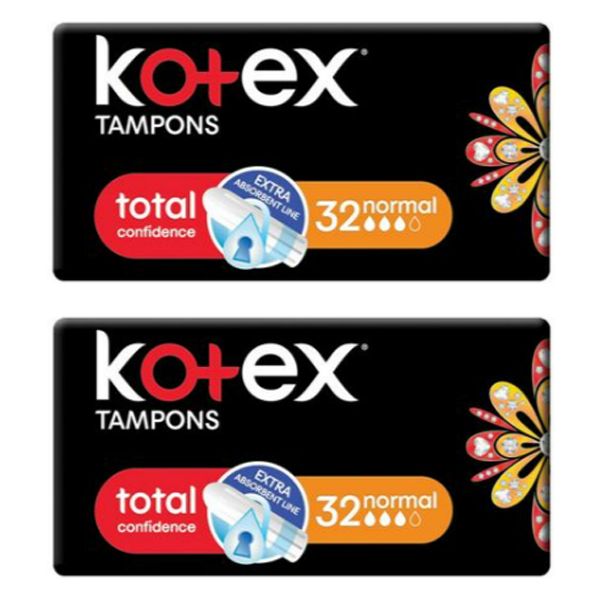 Kotex Designer Tampons Normal - 2 x 32's
